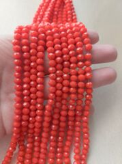 1 Dizi - 6 mm Kristal Cam Boncuk - 008