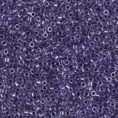 5 g No:313 Miyuki Delica 11/0 Boncuk DB0923 Şeffaf Mor