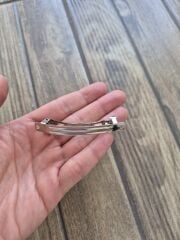 7 cm Nikel Kaplama Otomatik Toka