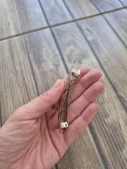 8 cm Nikel Kaplama Otomatik Toka