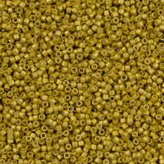 5 g No:355 Miyuki Delica 11/0 Boncuk DB1154 Galvanizli Opak Altın