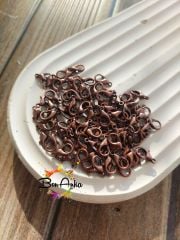 (1 adet) 12x6 mm, Bakır Kaplama, 502 Papağan Kilit