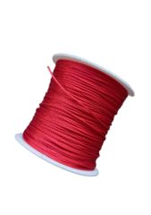 Paraşüt İpliği 1.0 mm Bayrak Kırmızı Renk 100 m