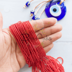 Preciosa 11/0 Dizi Kum Boncuk (002) Kristal Kırmızı