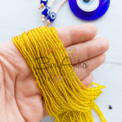 Preciosa 11/0 Dizi Kum Boncuk (017) Kristal Sarı