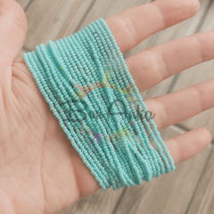 Preciosa 11/0 Dizi Kum Boncuk 03164 (014) Mat Turkuaz