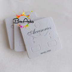 (50 adet) - Küpe Kartı