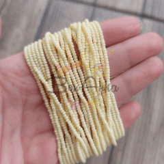 Preciosa 11/0 Dizi Kum Boncuk 03281 Açık Toz Sarı