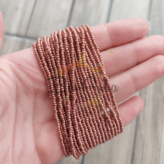 Preciosa 11/0 Dizi Kum Boncuk 01770 (002) Metalik Bakır