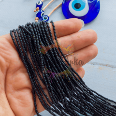 Preciosa 11/0 Dizi Kum Boncuk 23980 Siyah