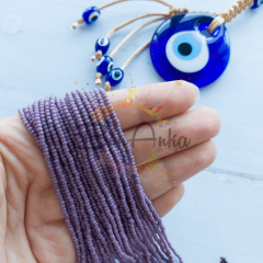 11/0 Preciosa Dizi Kum Boncuk 23020 Mat Mor 046