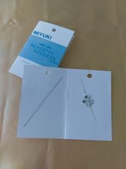Miyuki 5,5 cm Karnıyarık İğne Boncuk İşleme İğnesi 1 adet