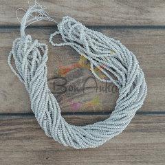 11/0 Preciosa Dizi Kum Boncuk 16249 Opak Gri 063