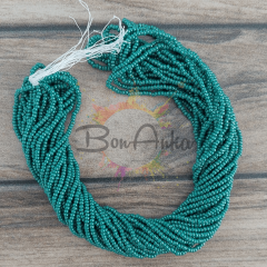 Preciosa 11/0 Dizi Kum Boncuk 58240 Opak Koyu Yeşil