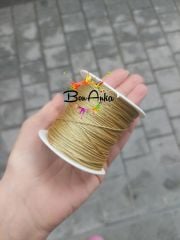 (0.8 mm) Simli Altın Renk 100 Metre Paraşüt İpi (001)