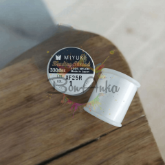 No:01 Beyaz Renk 50 metre Miyuki Boncuk İpi