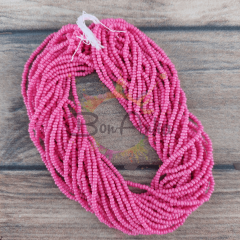 Preciosa 11/0 Dizi Kum Boncuk 16A77 Yoğun Pembe