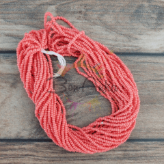 11/0 Preciosa Dizi Kum Boncuk 16A91 Opak Yoğun Turuncu 033