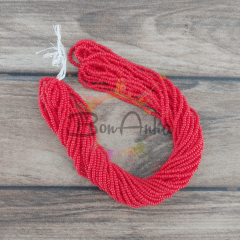 Preciosa 11/0 Dizi Kum Boncuk 93190 Kırmızı