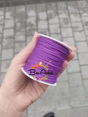 Paraşüt İpliği 1.0 mm Mat Mor Renk 90 m