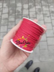 Paraşüt İpliği 1.0 mm Mat Kırmızı Renk 90 m