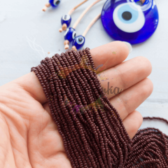 Preciosa 11/0 Dizi Kum Boncuk 13780 (054)OpakKoyuKahverengi