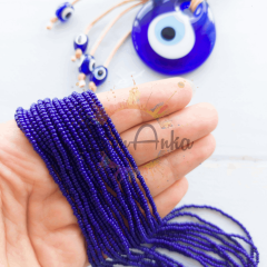 11/0 Preciosa Dizi Kum Boncuk 33070 Opak Lacivert 057