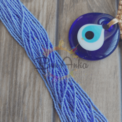 Preciosa 11/0 Dizi Kum Boncuk 38020 (041) Opak Parlak Mavi