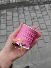 Paraşüt İpliği 1.0 mm Mat Pembe Renk 90 m