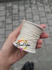 Paraşüt İpliği 1.0 mm Mat Krem Renk 90 m