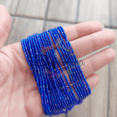 Preciosa 11/0 Dizi Kum Boncuk 61300 (036) Şeffaf Mavi AB