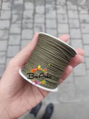 Paraşüt İpliği 1.0 mm Mat Haki Yeşil Renk 90 m