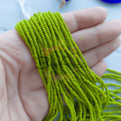 Preciosa 11/0 Dizi Kum Boncuk 53430 Yeşil