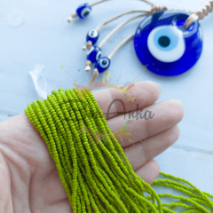 Preciosa 11/0 Dizi Kum Boncuk 53430 (034) Opak Yeşil