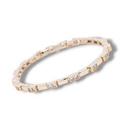 14 Ayar Altın Kaplama Vip Bileklik - 14K