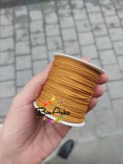 Paraşüt İpliği 1.0 mm Mat Hardal Renk 90 m