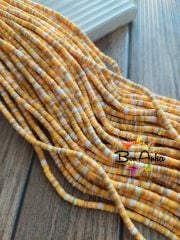 (1 Dizi) 4 mm Dizi Fimo Boncuk - 004