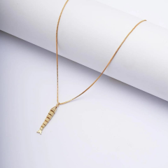 Balık Sallantılı Çelik Kolye