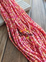 (1 Dizi) 4 mm Dizi Fimo Boncuk - 009