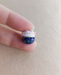 004 - Lacivert Renk Şans Kedisi