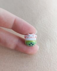 005 - Fıstık Yeşil Renk Şans Kedisi