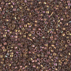 5 g No:265 Miyuki Delica 11/0 Boncuk DB0126 Kahverengi Altın Parlaklığı AB