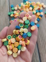 (25 Adet) Polimer Fimo Boncuk - 039