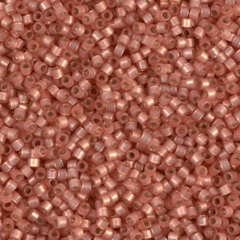 5 g No:266 Miyuki Delica 11/0 Boncuk DB0622 Opal Gümüş Kaplama Pembe