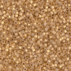 5 g No:269 Miyuki Delica 11/0 Boncuk DB0230 Opal 24 Ayar Altın Kaplama