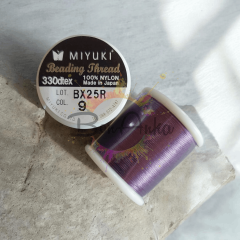 Miyuki Boncuk İpliği Mor 50 Metre Takı İpi (No:09)