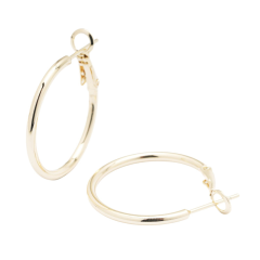 Vip Gold Küpe - 14K (en:3 cm)