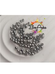 (10 Adet) 4 mm Beyaz Çelik Top Aparat