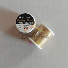 Miyuki Boncuk İpliği Antik Sarı 50 Metre Takı İpi (No:20)
