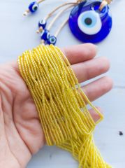 Preciosa 11/0 Gram Kum Boncuk Kristal Sarı Ton 5 gr
